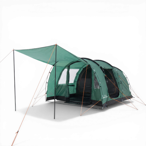 Familienzelt für 4 Personen mit Vorzelt