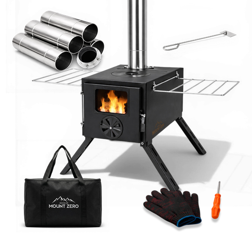 Portabel Tältkamin – Vedkamin med skorsten
