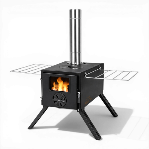 Portabel Tältkamin – Vedkamin med skorsten