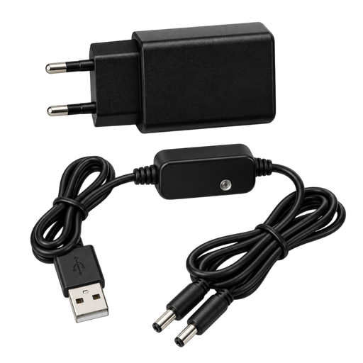 Batteriladdare till Värmestrumpor, Värmehandskar och Värmevantar