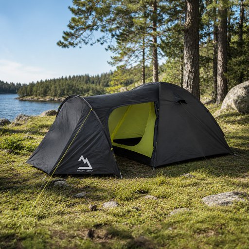 Trail 4-man tent with front yard