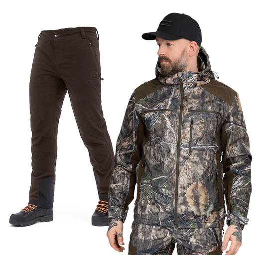 Vapiti Hunting Set – Camouflage Jacket with Green Pants