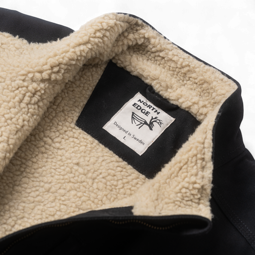Men's Badlands Canvas Sherpa-Lined Vest