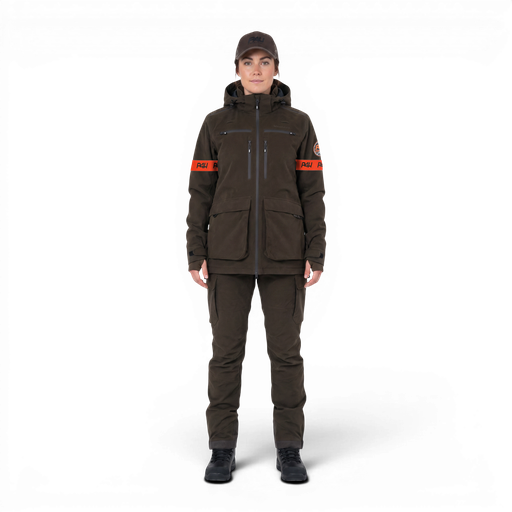 RECON XT- Jagdset, Jacke und Jagdhose mit Hosenträgern, Damen