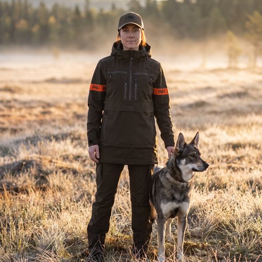RECON XT - Jaktställ, Anorak samt byxor med hängslen, Dam