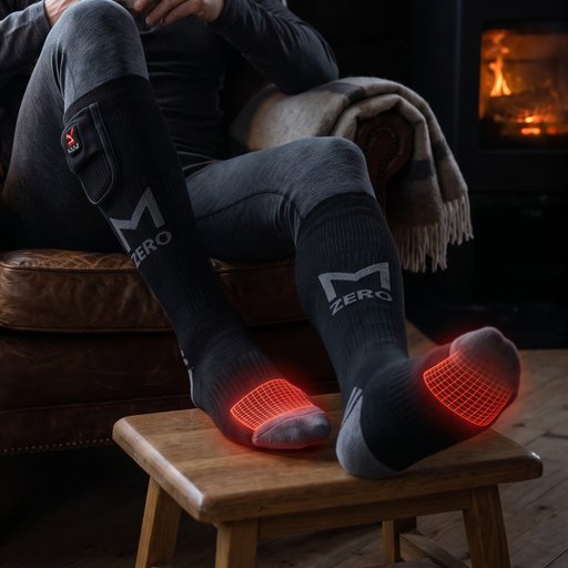 Electric Heated Socks with Batteries