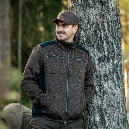 P4H Flatfleecejacke – Herren