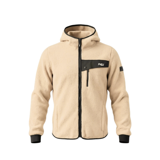 Fleecejacke mit Kapuze, Herren