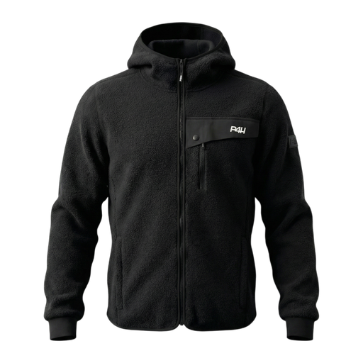 Men's Pile jacket with hood