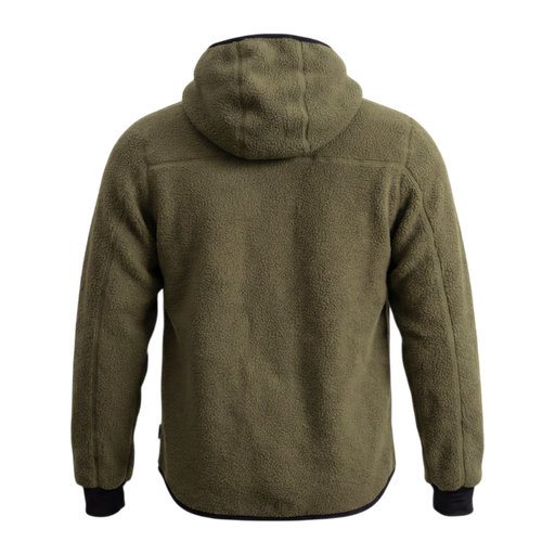 Men's Pile jacket with hood