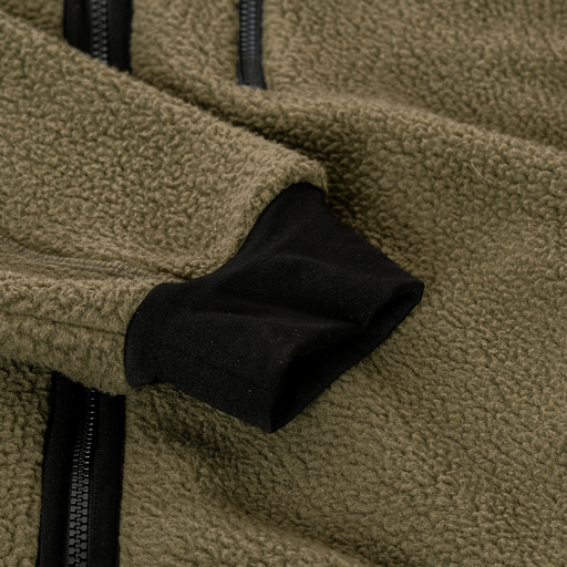 Men's Pile jacket with hood