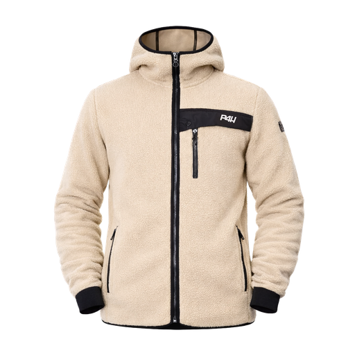 Men's Pile jacket with hood