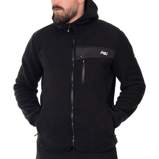 Men's Pile jacket with hood