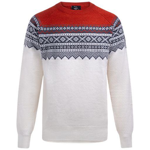 Mount Zero gestrickter Wollpullover – Herren