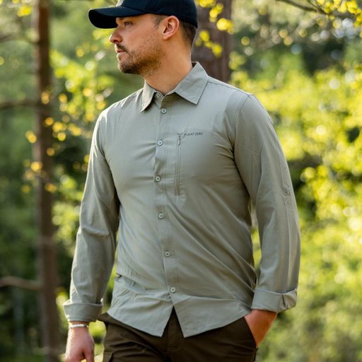 Outdoor Skjorta Stretch - Mount Zero