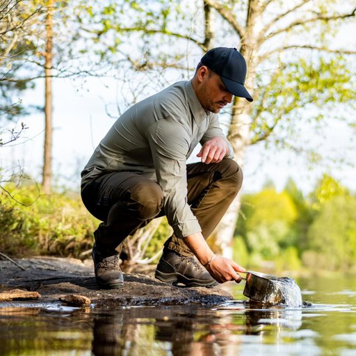 Outdoor Skjorta Stretch - Mount Zero