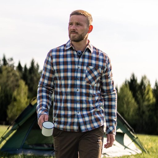 Mount Zero Baumwollhemd – Herren