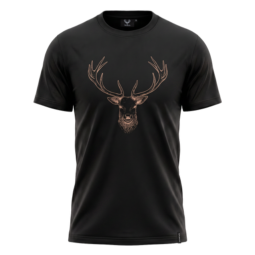 T-Shirt 3er-Pack 100% Baumwolle, Wildtiermotive
