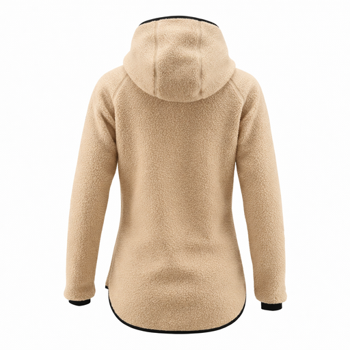 Women's Pile jacket with hood