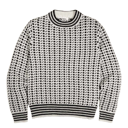 Fisherman Knitted Wool Sweater – Men