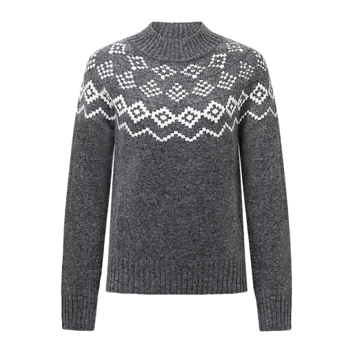 Patterned Knitted Sweater