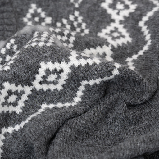 Patterned Knitted Sweater