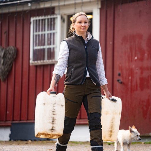 Vapiti Fleece Vest with Pile – Women