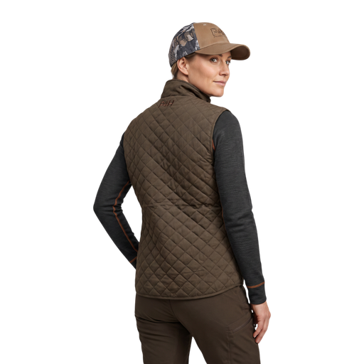 Quilted Heated Vest, P4H- Women's