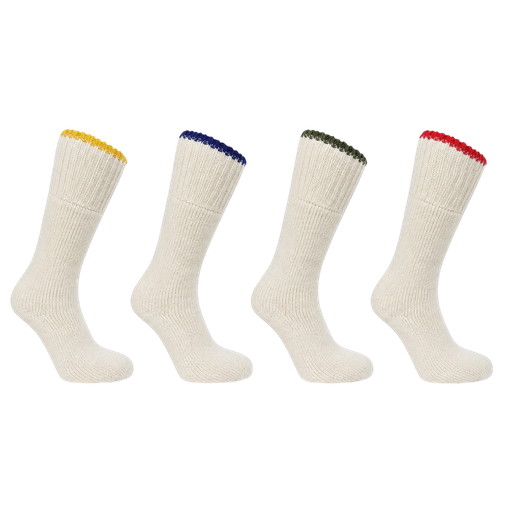 Armeesocken Weiß, Wolle