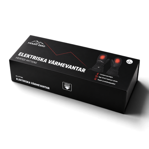 Elektrisch beheizbare Fäustlinge mit Akku