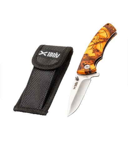 Jagdmesser / Klappmesser - Orange Camo Jagdmesser / Klappmesser - Orange Camo