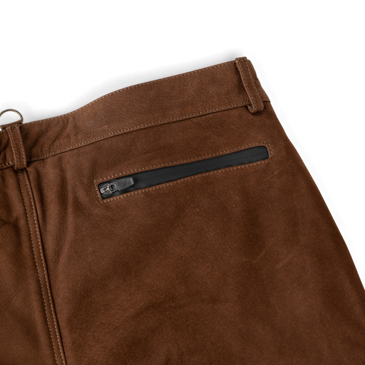 Boar hunting trousers / Dog handler trousers in leather, Jägarliv