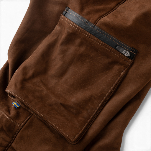 Boar hunting trousers / Dog handler trousers in leather, Jägarliv