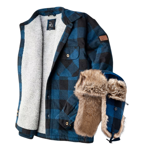 Passendes Winter-Set – Flanell & Mütze