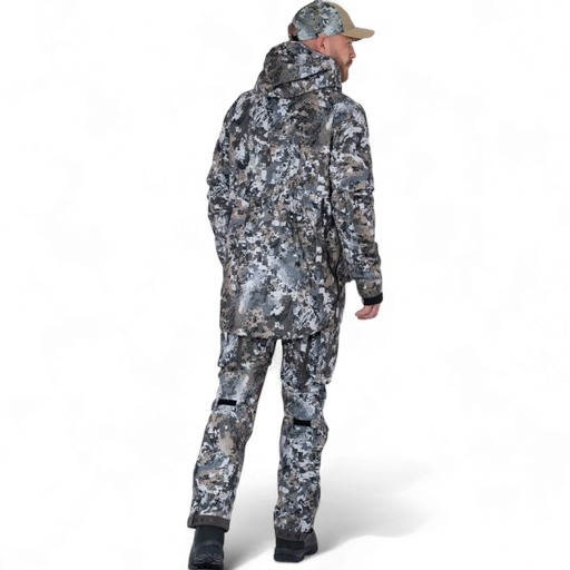 RECON XT – Hunting set, jacket and trousers with suspenders, Grey/Camo P4H