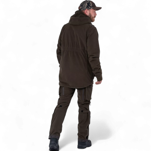 RECON XT – Hunting set, jacket and trousers with suspenders, Green, P4H