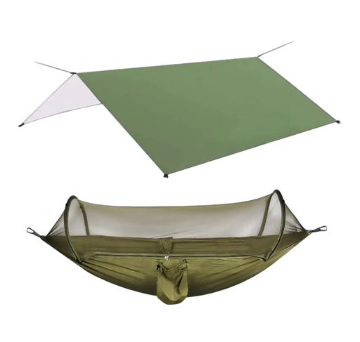 Hammock with Mosquito Net + Tarp