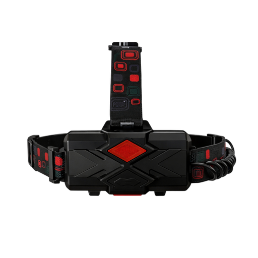 Uppladdningsbar LED-pannlampa med zoom