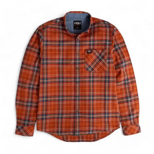 Hunter-Hemd aus gebürstetem Flanell Hunter-Hemd aus gebürstetem Flanell