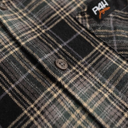 Hunter-Hemd aus gebürstetem Flanell Hunter-Hemd aus gebürstetem Flanell