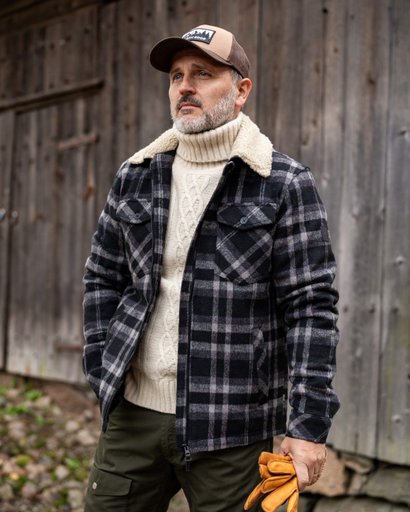 Gefütterte Flanelljacke – Herren Gefütterte Flanelljacke – Herren