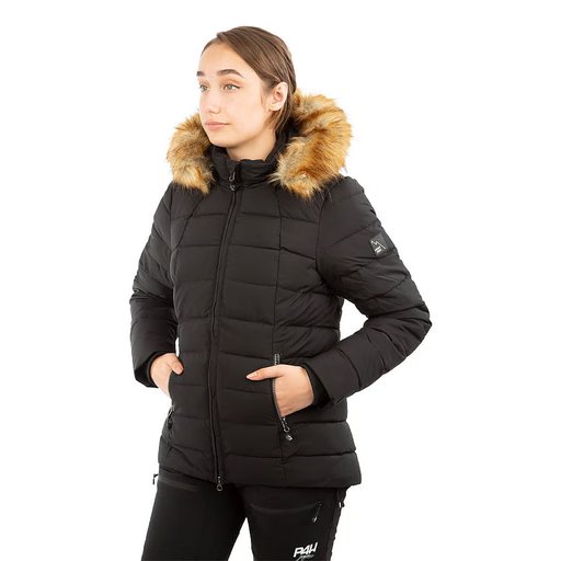pufferjacka svart, dam pufferjacka svart, dam