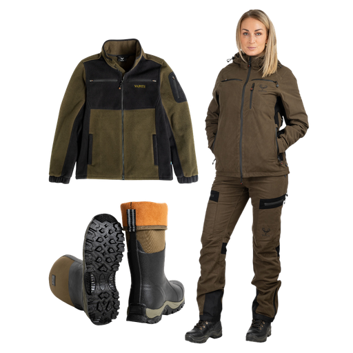 Jagdset Vapiti Huntress Damen – Grün Jagdset Vapiti Huntress Damen – Grün