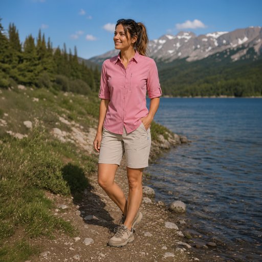 Outdoor Set Shorts und Hemd
