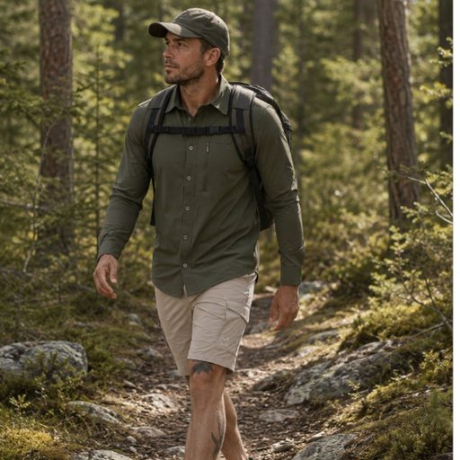 Outdoor Set Shorts and Shirt