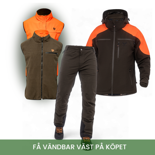 Jaktställ Vapiti Hunter - Herr, Grön & Orange