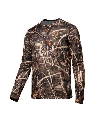 Langärmliges Camouflage-T-Shirt Langärmliges Camouflage-T-Shirt