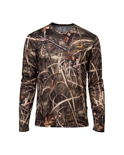 Langärmliges Camouflage-T-Shirt Langärmliges Camouflage-T-Shirt