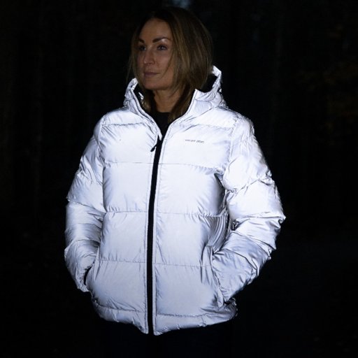 Gefütterte reflektierende Winterjacke, Damen – Mount Zero