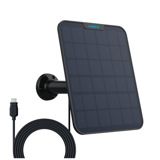 6V Solarpanel Reolink – Wildkamera – Weiß/Schwarz 6V Solarpanel Reolink – Wildkamera – Weiß/Schwarz